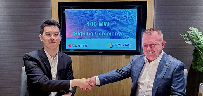 正式签约!携手Go Solar,尚德电力首款N型光伏组件供货澳洲市场