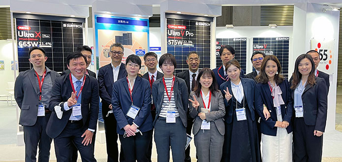 高品质引领新发展!尚德电力携M10住宅光伏组件亮相日本国际智慧能源周